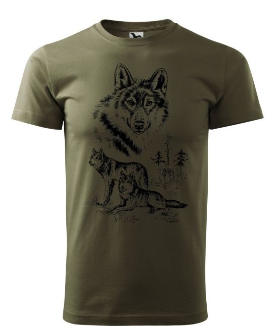 Pánské tričko - Vlci 2