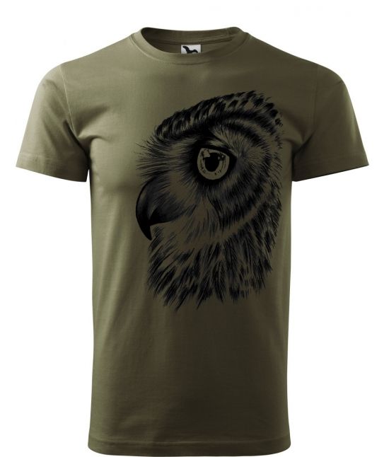 Pánské tričko - Pohled sovy