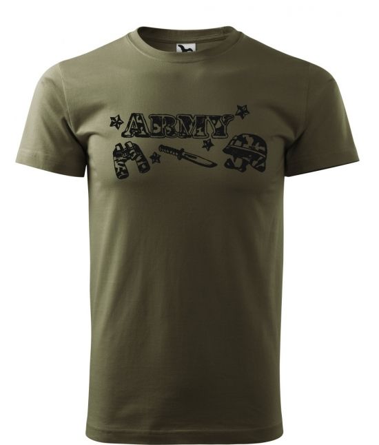 Pánské tričko - Army